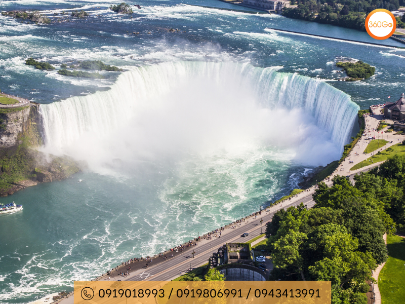 Vẻ đẹp kỳ vĩ của Thác Niagara đã tạo nên cảm hứng bất tận - Du lịch 360Go 